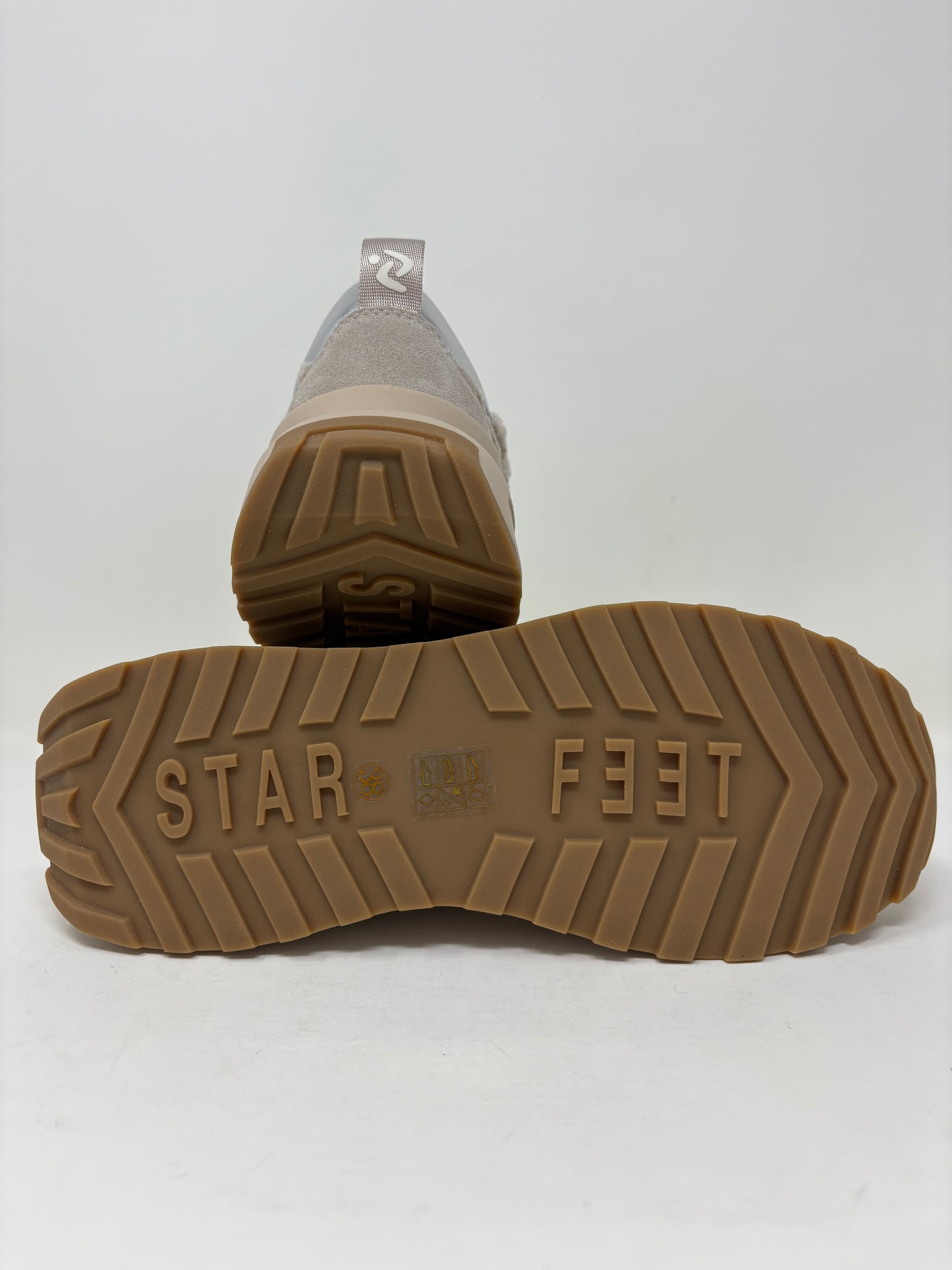 SNEAKERS STAR FEET DONNA GRIGIO - 752SF153 GRI