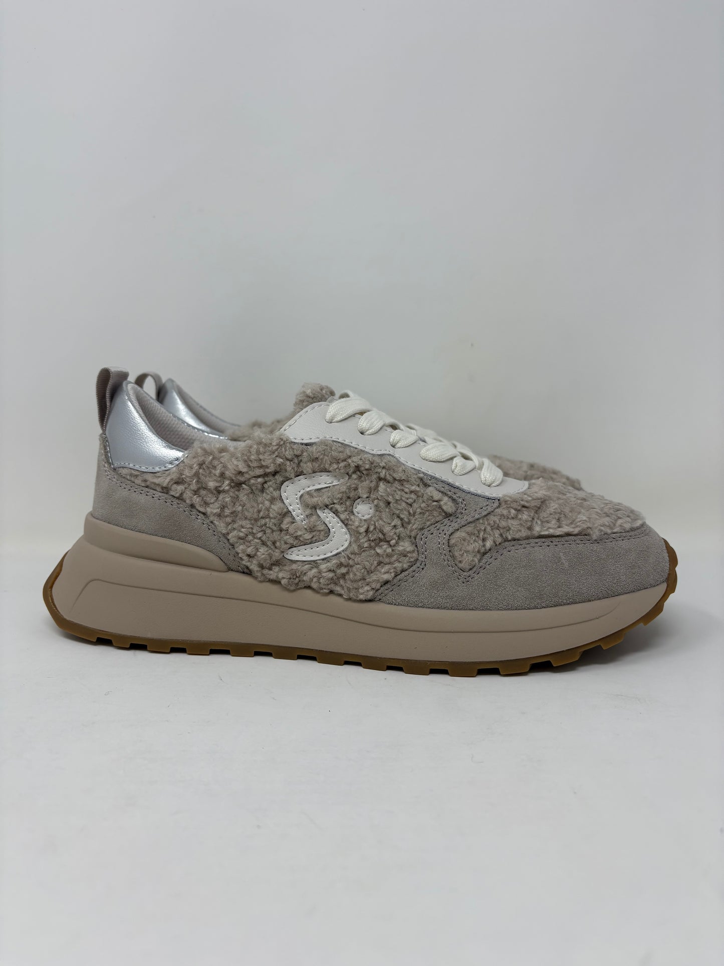 SNEAKERS STAR FEET DONNA GRIGIO - 752SF153 GRI