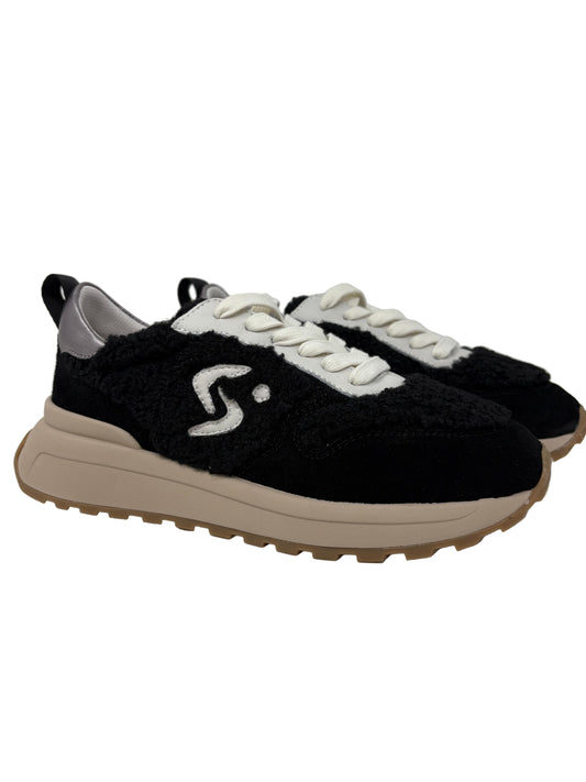 SNEAKERS STAR FEET DONNA NERO - 752SF153 NERO