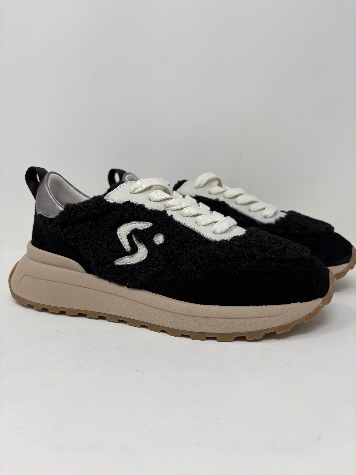 SNEAKERS STAR FEET DONNA NERO - 752SF153 NERO