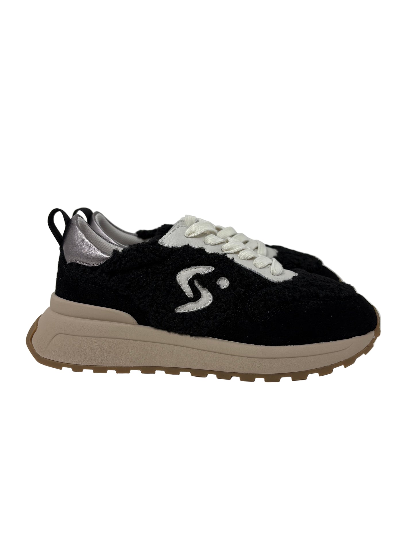 SNEAKERS STAR FEET DONNA NERO - 752SF153 NERO
