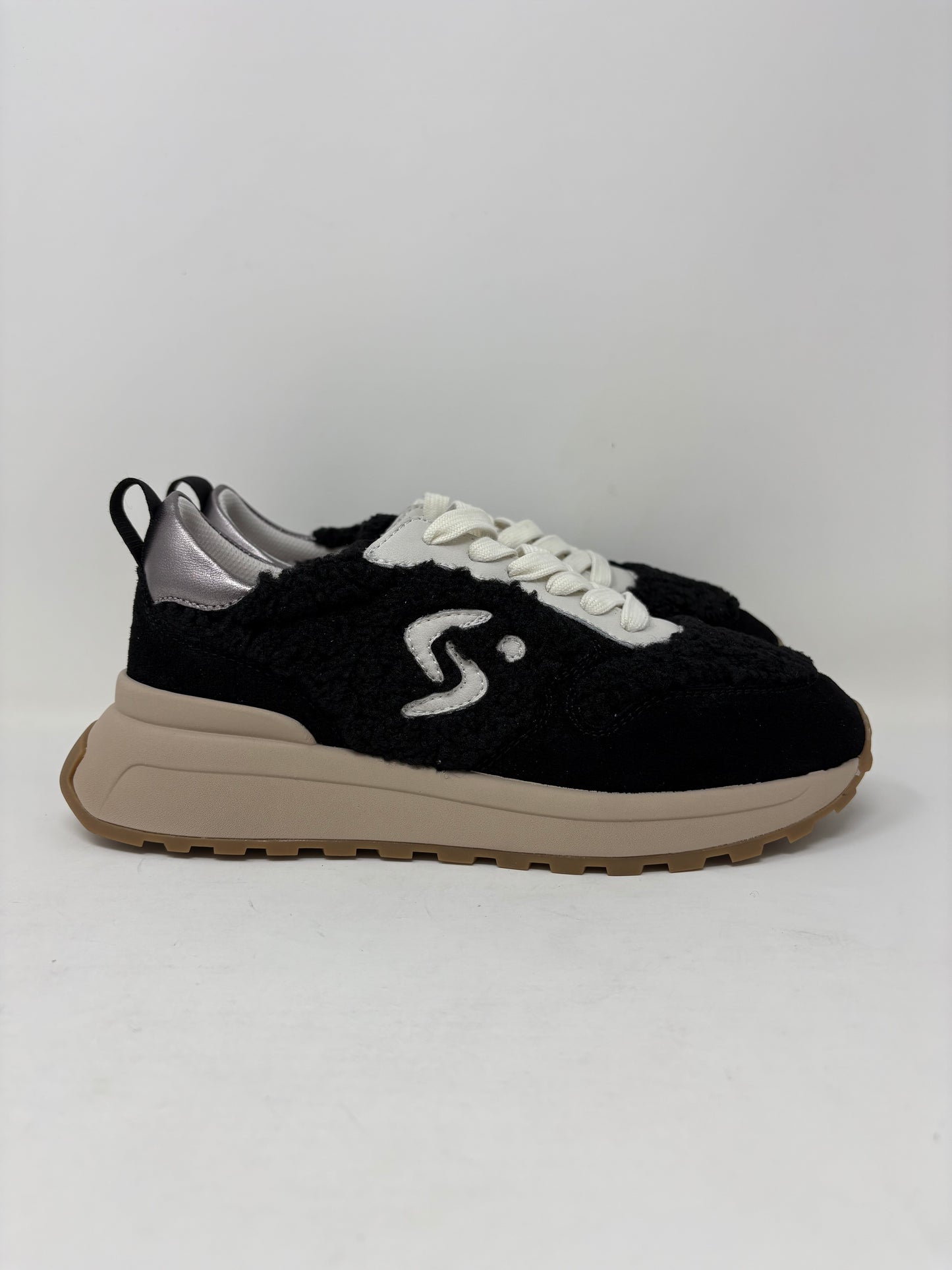 SNEAKERS STAR FEET DONNA NERO - 752SF153 NERO