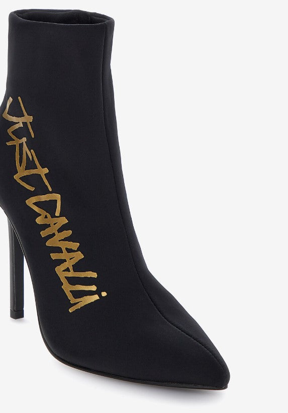 TRONCHETTI CON TACCO JUST CAVALLI DONNA NERO - 75RA3S05 NE