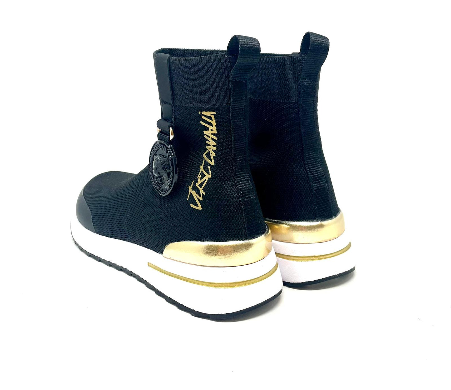 SNEAKERS JUST CAVALLI DONNA NERO - 75RA3SD4 NE