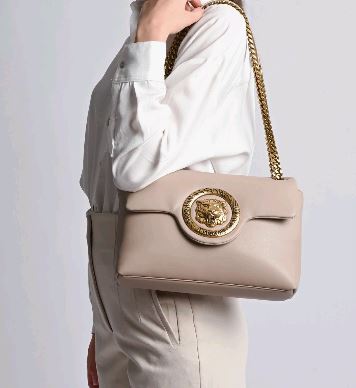 BORSA JUST CAVALLI ACCESSORI TAUPE - 75RA4BC1770