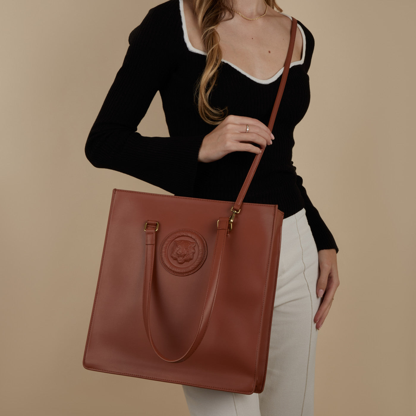 BORSA JUST CAVALLI ACCESSORI CUOIO - 75RA4BE3903