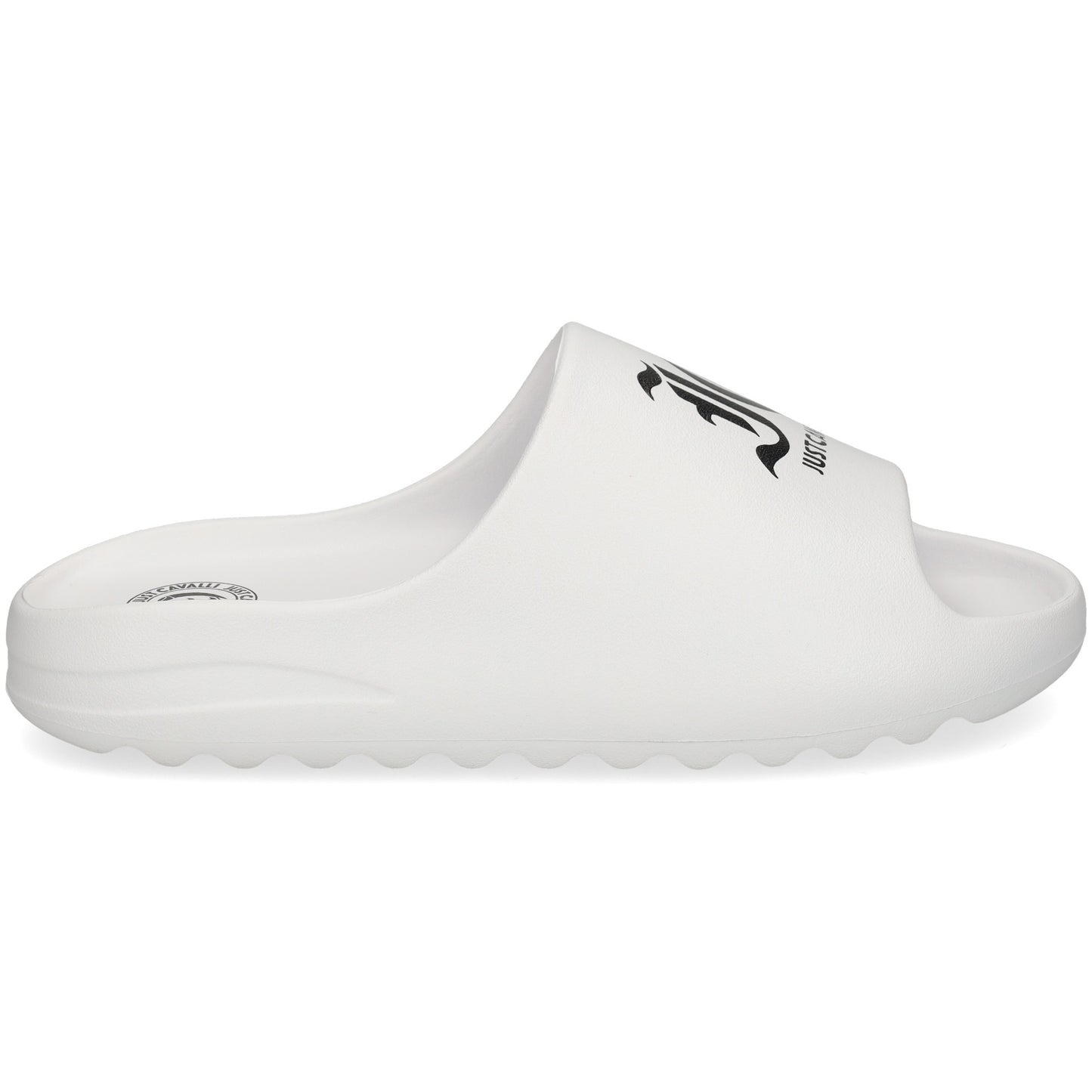 UOMO JUST CAVALLI CIABATTE BIANCO - 76QA3ST2L02