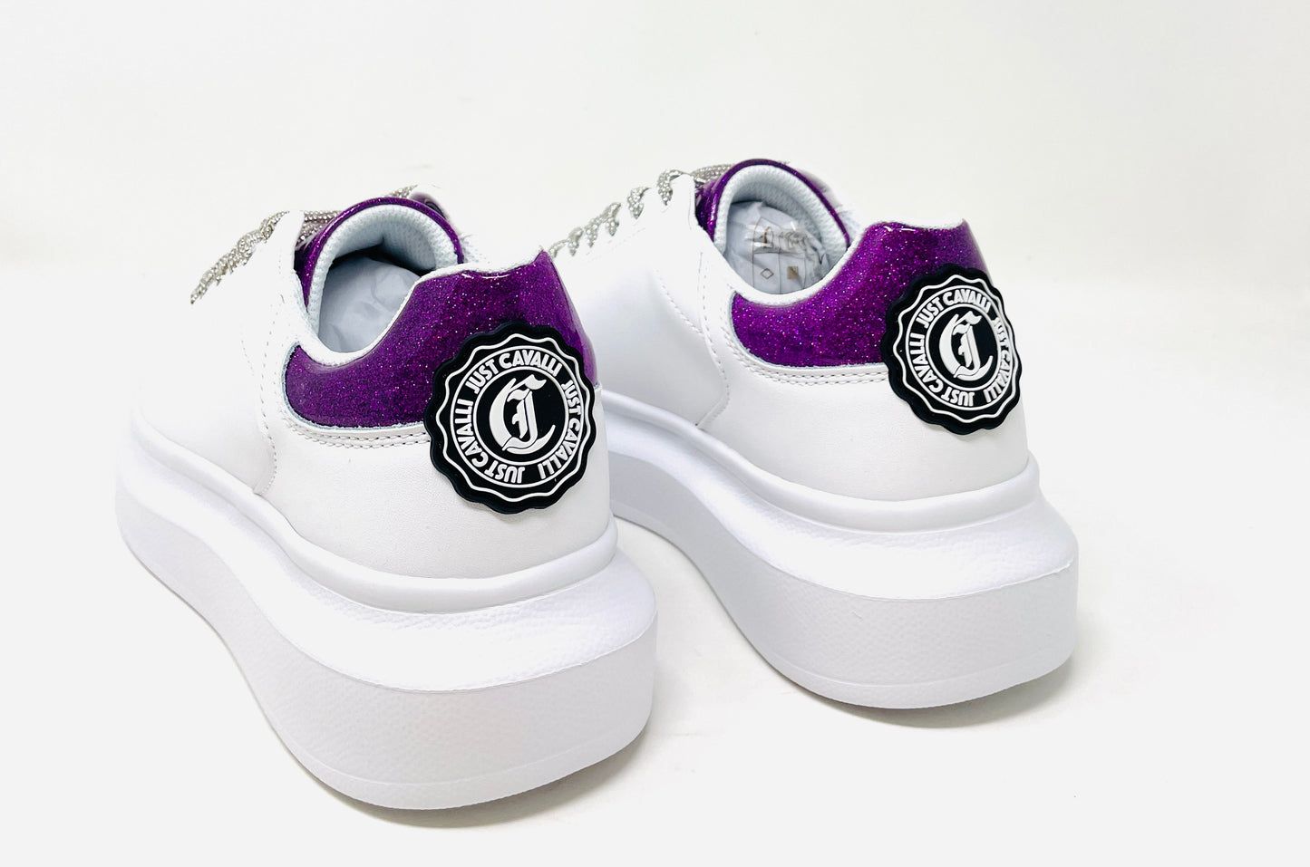 SNEAKERS JUST CAVALLI DONNA BIANCO - 76RA3SB1LD0