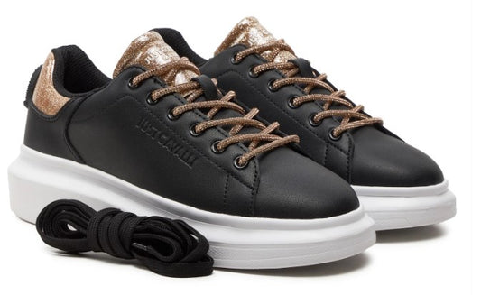SNEAKERS JUST CAVALLI DONNA NERO - 77RA3SB1899