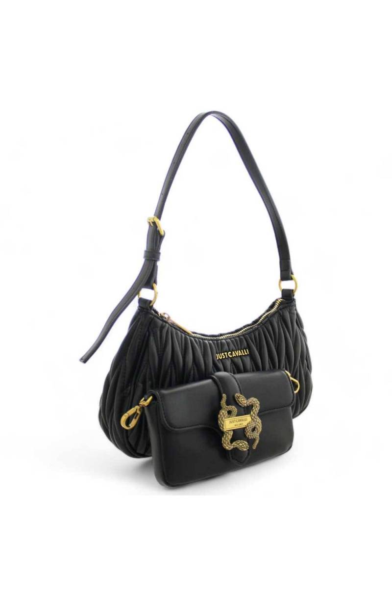 BORSA JUST CAVALLI ACCESSORI NERO - 77RA4BU1899