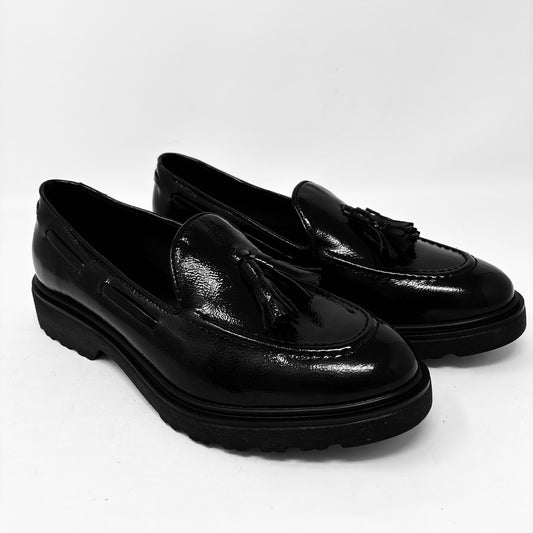 MOCASSINO VOLPATO DONNA NERO - 7822N NERO