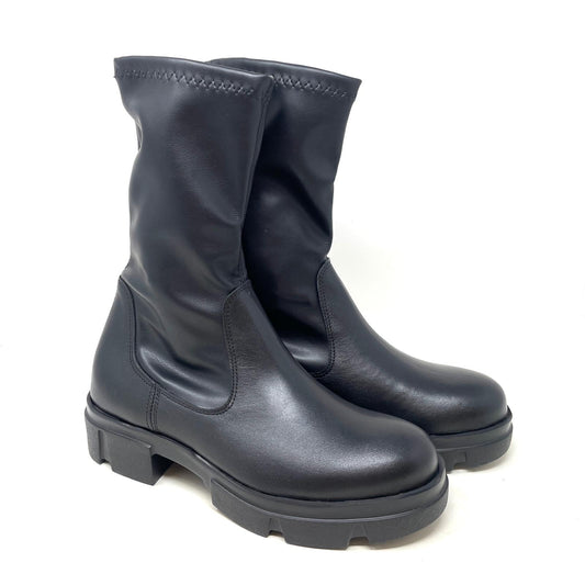 TRONCHETTI BASSI VOLPATO DONNA NERO - 8009 NERO