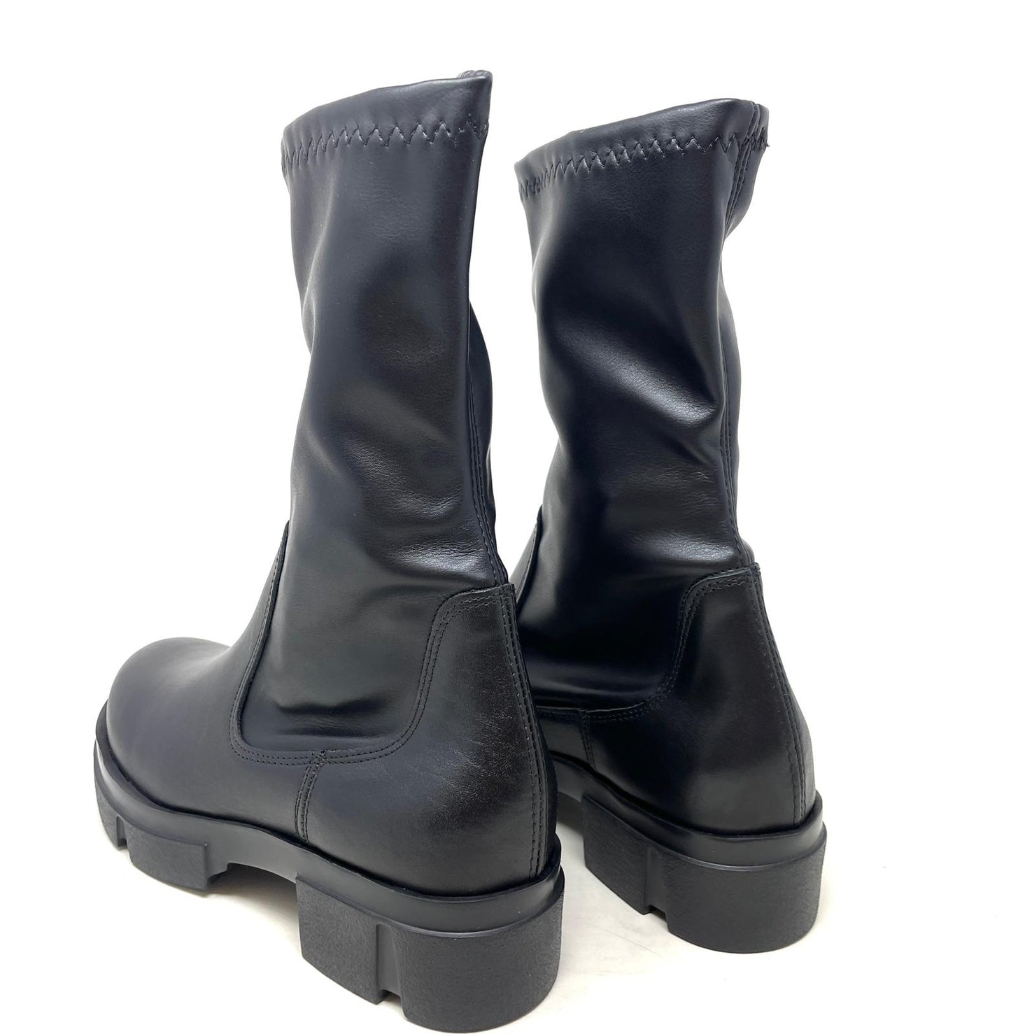 TRONCHETTI BASSI VOLPATO DONNA NERO - 8009 NERO