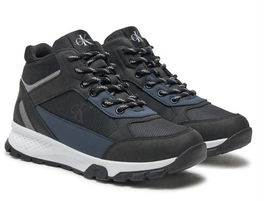 SNEAKERS CALVIN KLEIN BAMBINO NERO - 81087 NERO