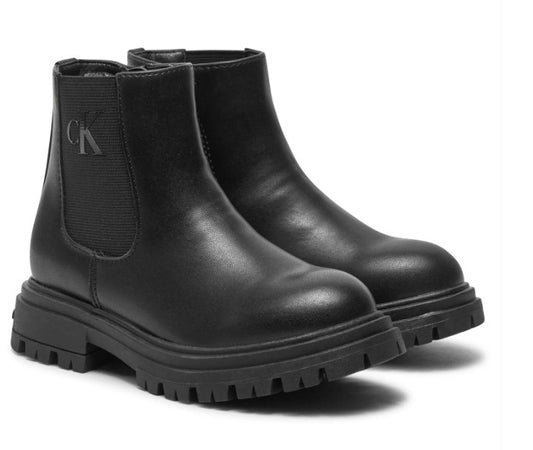 STIVALETTO CALVIN KLEIN BAMBINO NERO - 81097B NERO