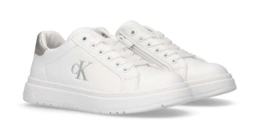 SNEAKERS CALVIN KLEIN DONNA BIANCO - 82013 BI/ARG