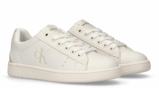 SNEAKERS CALVIN KLEIN DONNA BEIGE - 82082 BEIGE