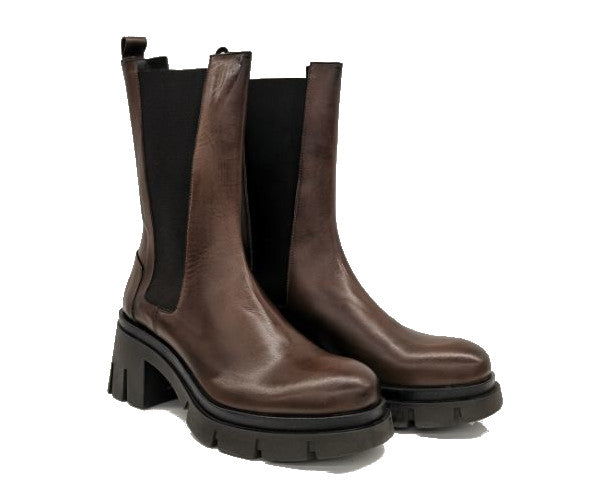 STIVALETTO VOLPATO DONNA MARRONE - 8252 MA