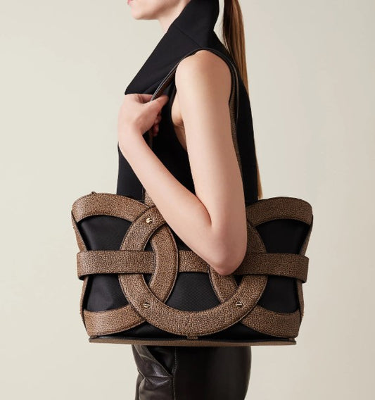 BORSA BORBONESE ACCESSORI  - 910100520055 311