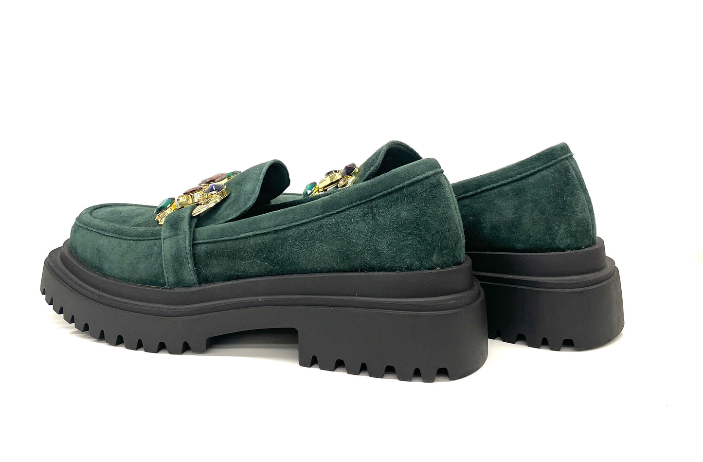 MOCASSINO MANUFACTURE D'ESSAI DONNA VERDE - AA21 VERDE