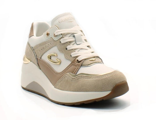 SNEAKERS GUARDIANI DONNA BEIGE - AGW438300GH