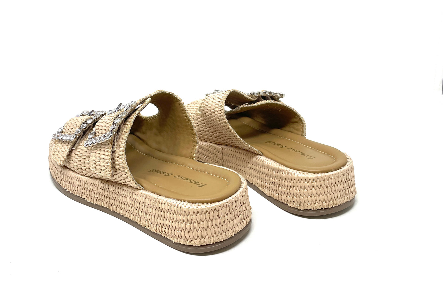 SANDALI BASSI FRANCESCO BRUNELLI DONNA NATURALE - AI5209 NATU