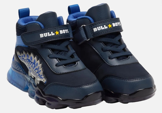 SNEAKERS BULL BOYS BAMBINO BLU - AL2202 BLU