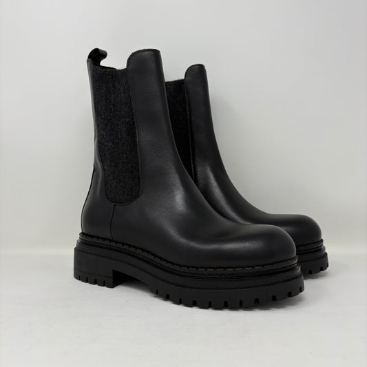 TRONCHETTI BASSI VOLPATO DONNA NERO - ASIA13L NERO