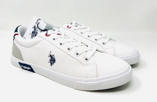 SNEAKERS U.S. POLO ASSN. UOMO BIANCO - BASTER001BI