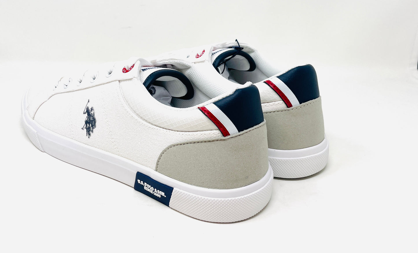 SNEAKERS U.S. POLO ASSN. UOMO BIANCO - BASTER001BI