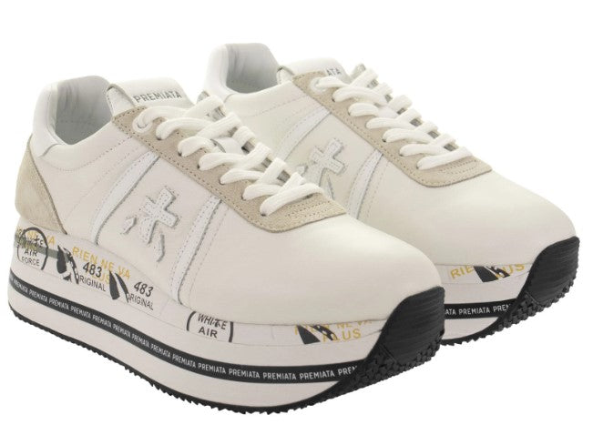 SNEAKERS PREMIATA DONNA BIANCO - BETH5603