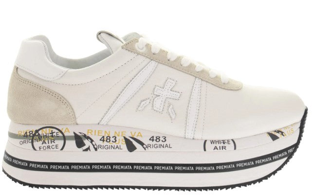 SNEAKERS PREMIATA DONNA BIANCO - BETH5603