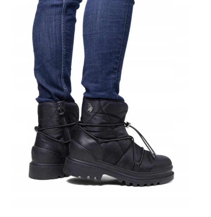 TRONCHETTI BASSI U.S. POLO ASSN. DONNA NERO - BRUNA011 NE