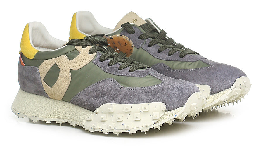 SNEAKERS BARRACUDA UOMO MILITARE - BU3456 MILI