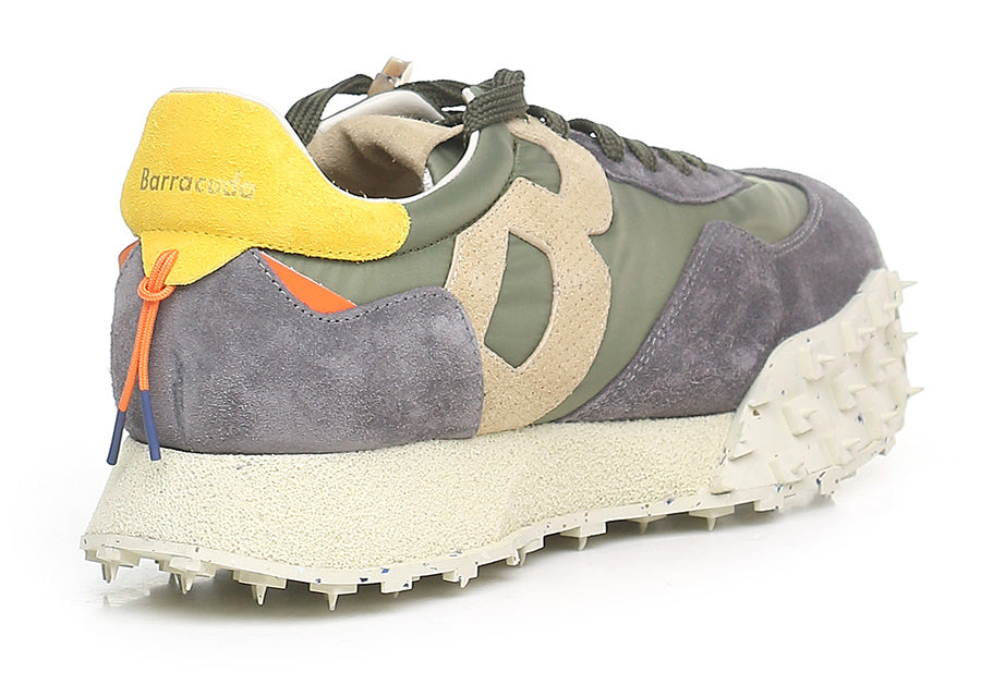 SNEAKERS BARRACUDA UOMO MILITARE - BU3456 MILI