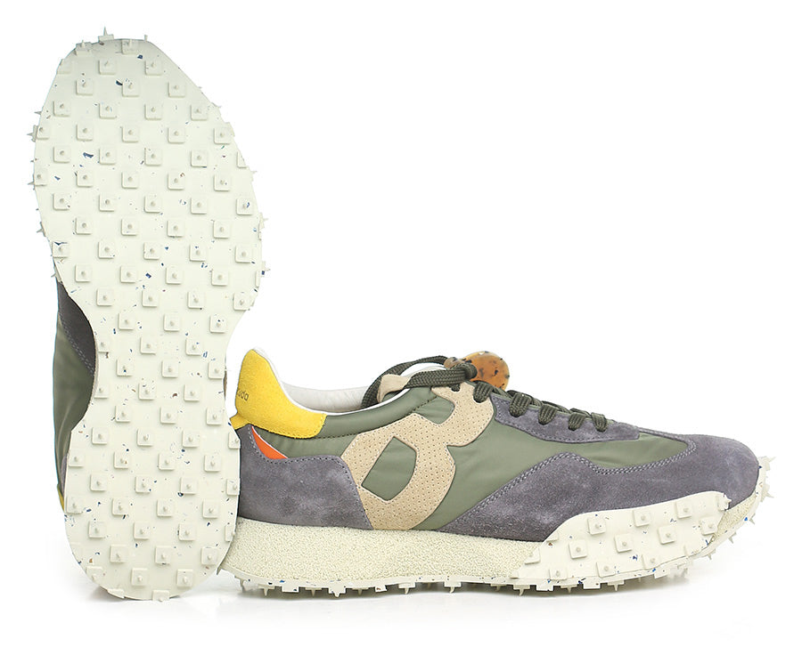 SNEAKERS BARRACUDA UOMO MILITARE - BU3456 MILI