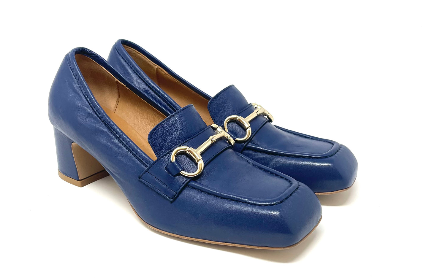 SCARPE CON TACCO VOLPATO DONNA BLU - C502 BLU