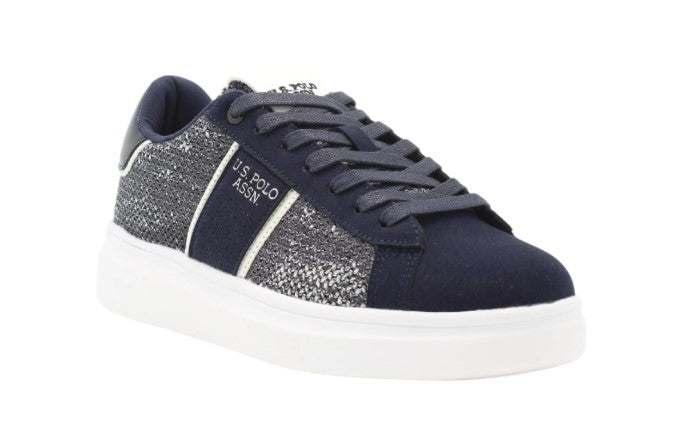 SNEAKERS U.S. POLO ASSN. UOMO BLU - CAIUS001 BLU