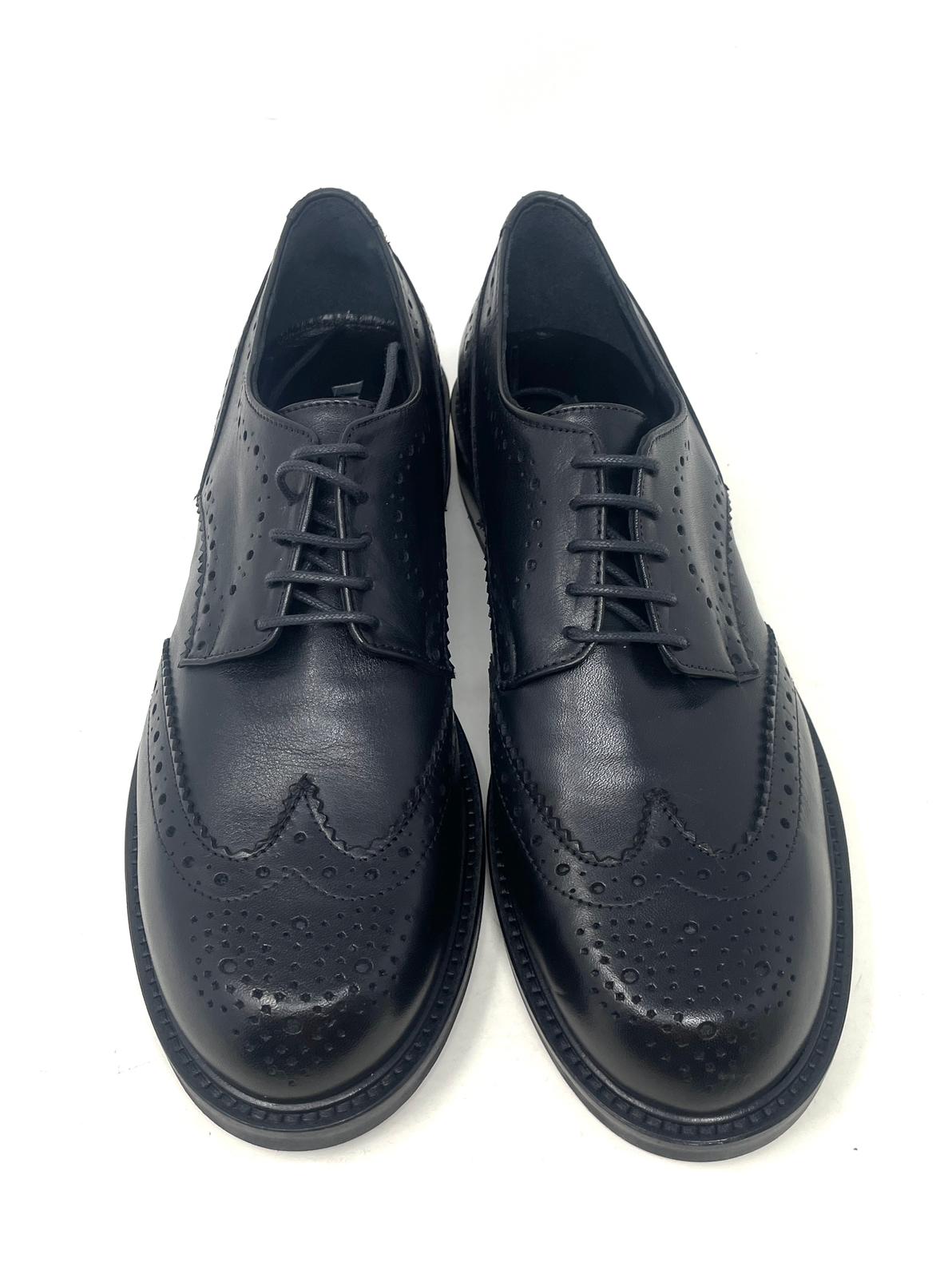 SCARPE BASSE VOLPATO DONNA NERO - CAROLA09 NE