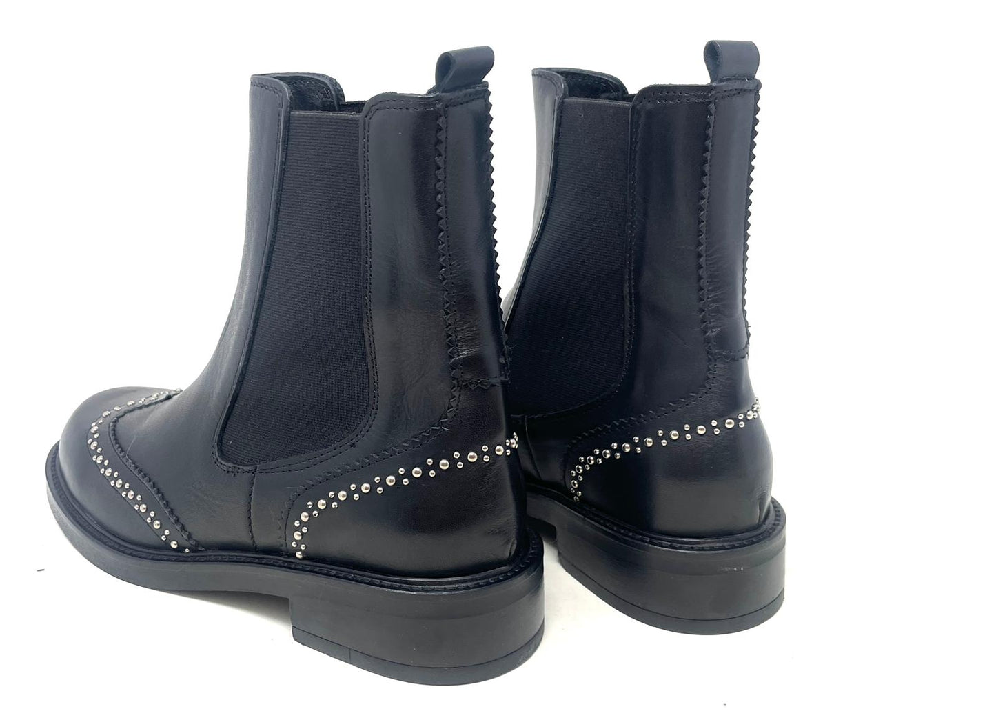 TRONCHETTI BASSI VOLPATO DONNA NERO - CAROLA10B N