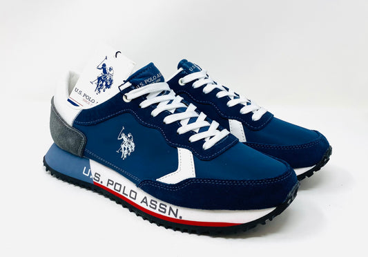 SNEAKERS U.S. POLO ASSN. UOMO BLU - CLEEF001 BL