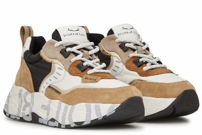 SNEAKERS VOILE BLANCHE DONNA SABBIA - CLUB105 SAN