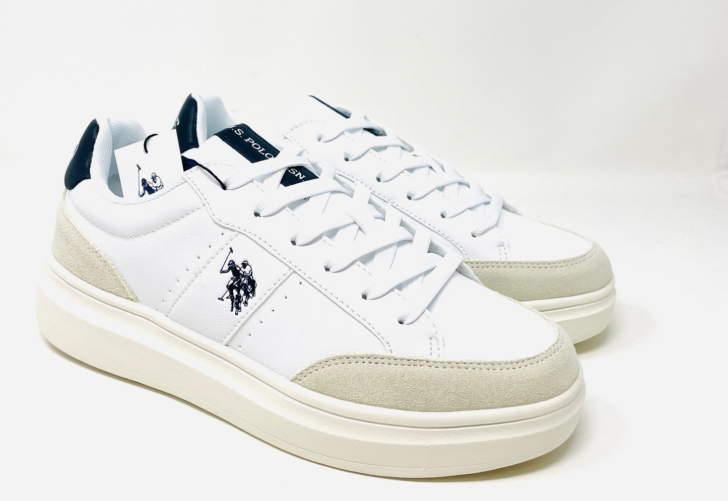 SNEAKERS U.S. POLO ASSN. UOMO BIANCO - CODY003 BIA