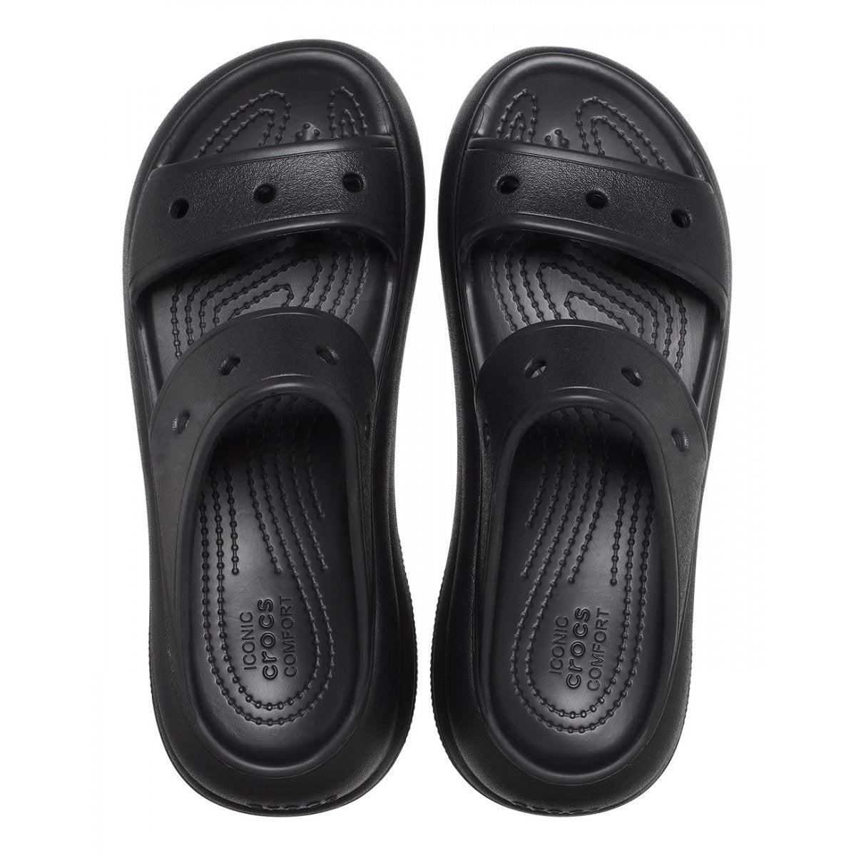 CIABATTE CROCS CIABATTE NERO - CR207670BLK