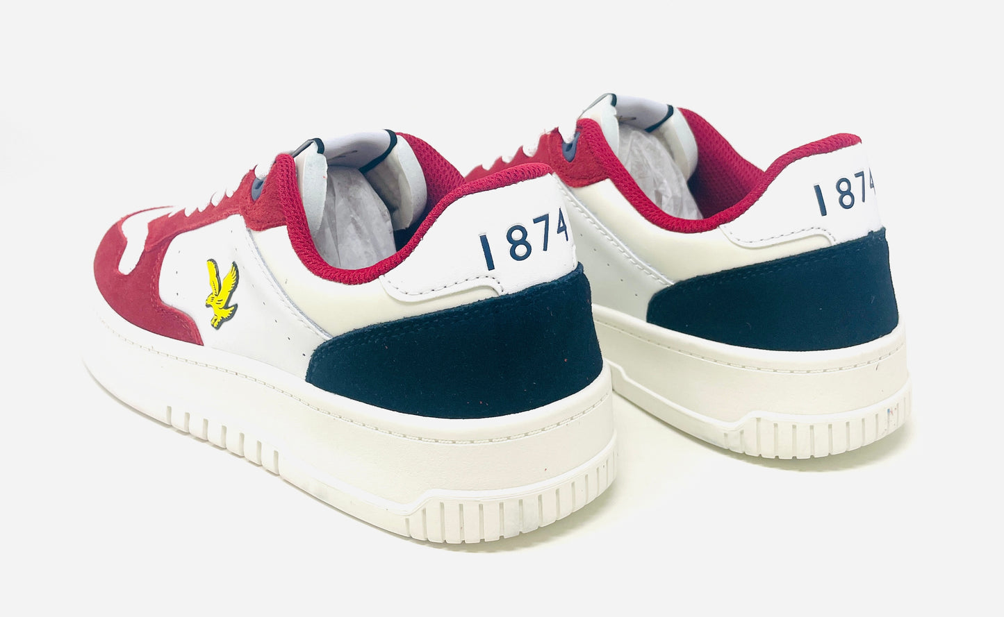 SNEAKERS LYLE&SCOTT UOMO BIANCO - CULROSS B/R