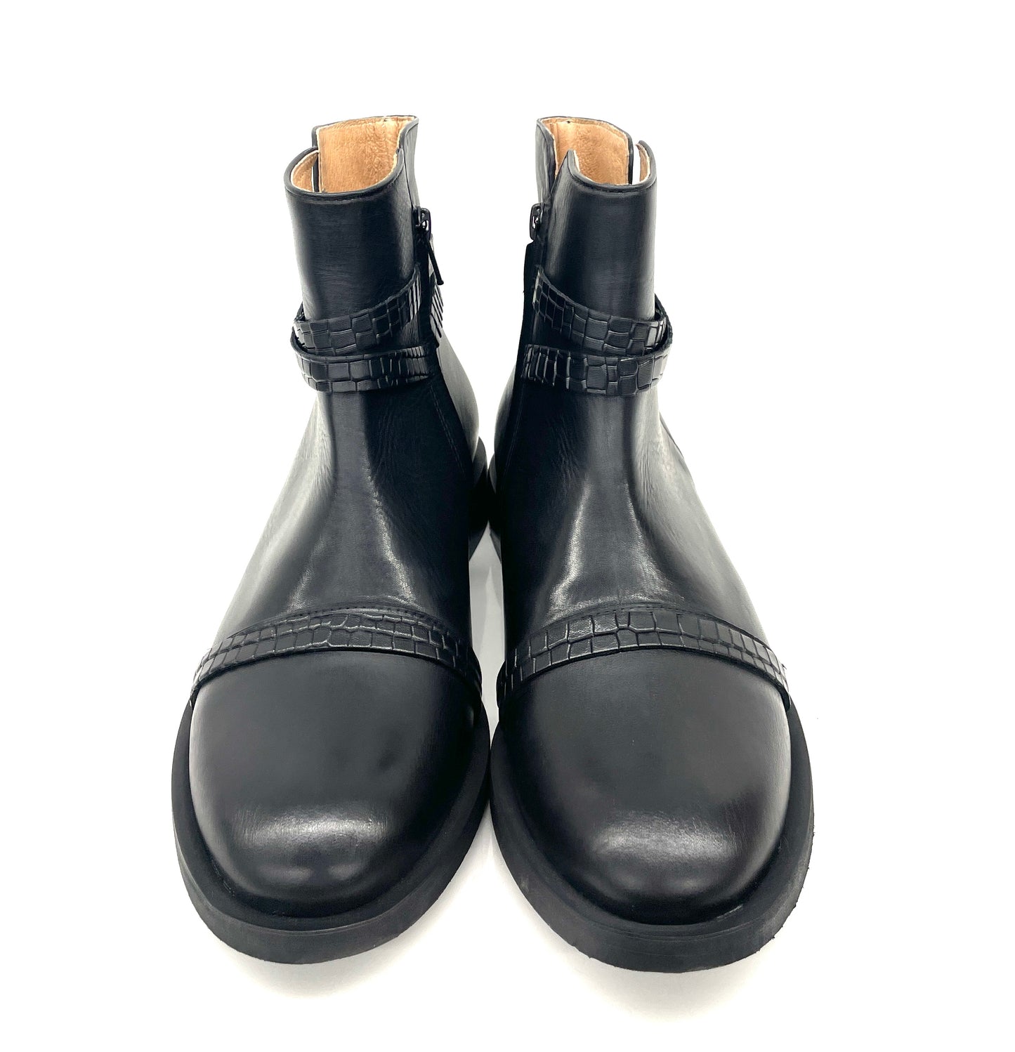 TRONCHETTI BASSI VOLPATO DONNA NERO - DAME21 NERO