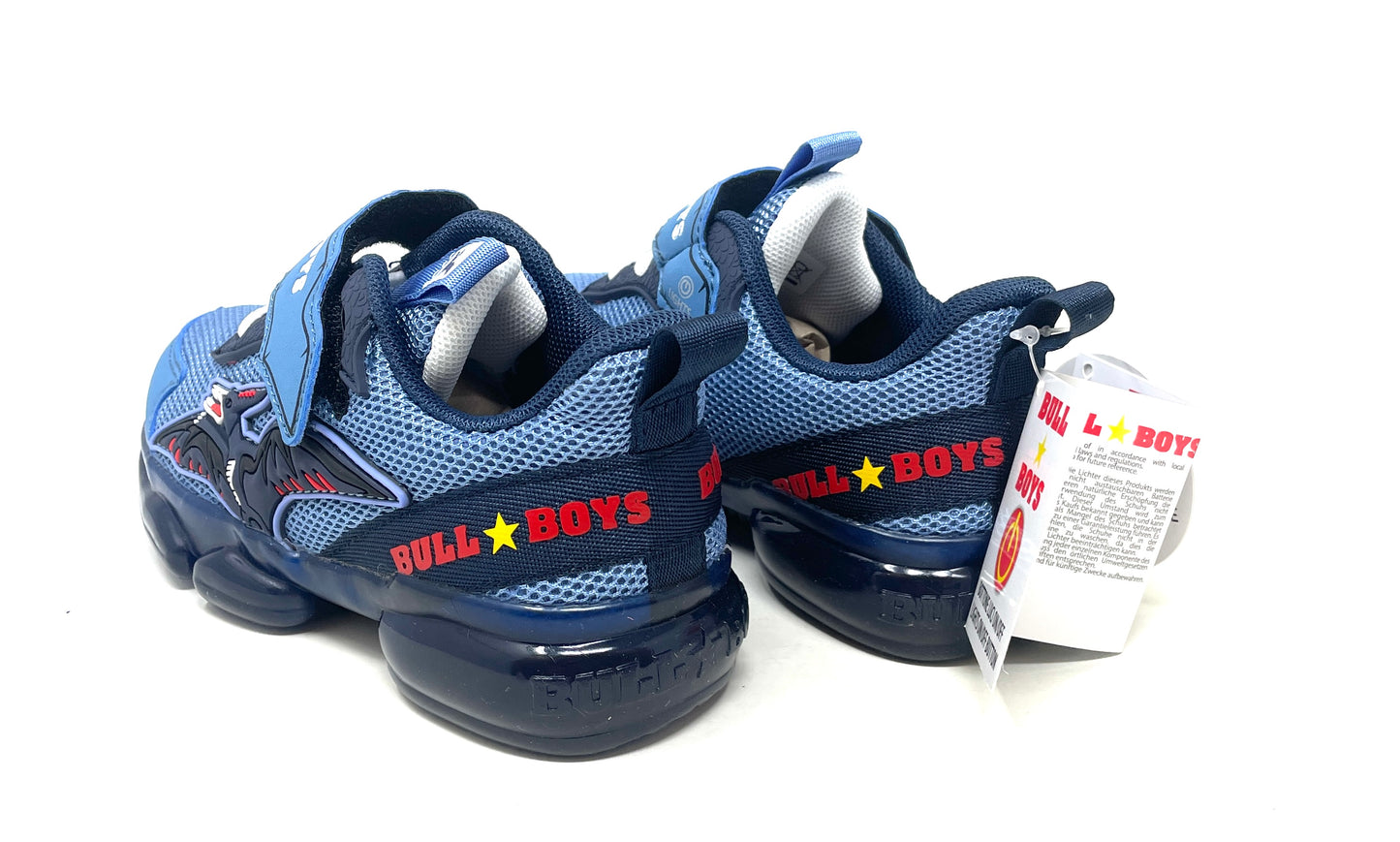 SNEAKERS BULL BOYS BAMBINO BLU - DNAL4506 BL