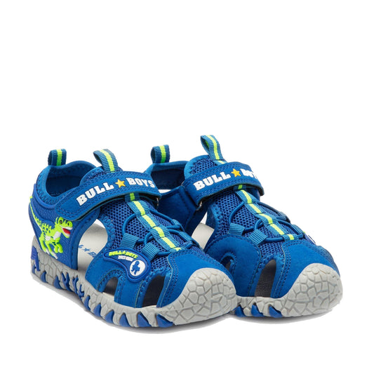 SANDALI BULL BOYS BAMBINO ROYAL - DNCL3144 BLU