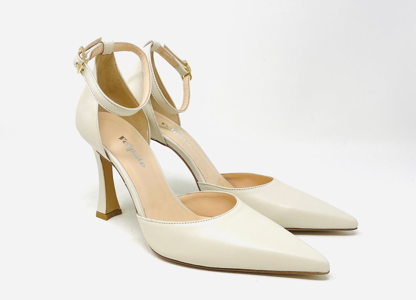 SCARPE CON TACCO VOLPATO DONNA BURRO - E2102 BURRO