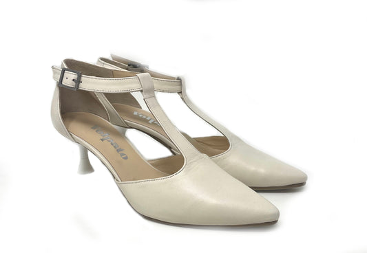 SCARPE CON TACCO VOLPATO DONNA BEIGE - ELANIA BEIG